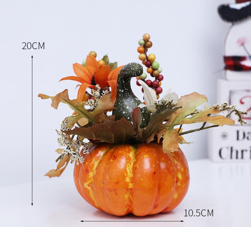 Тыквенные украшения для интерьера на Хэллоуин, украшения для гостиной, пенопластовые тыквенные бары, макет сцены KTV, креативные поделки