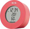 Термогигрометр Tanita PK часы температура влажность цифровой настольный магнит белый розовый TT-585
