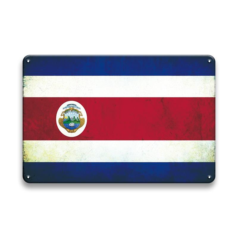 INEED Декор флаг страны винтажные постеры доска металлическая вывеска настенное художественное украшение жестяная вывеска бар паб гостиная домашняя железная живопись