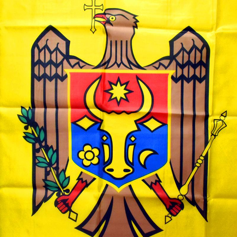 Национальный флаг Молдовы 90*150см 3x5 футов для митинга, парада, вечеринки, подвесной, для домашнего декора, баннер KTY