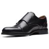 Clarks Верхний слой Коровья кожа Бизнес Повседневные удобные дышащие туфли Мужские повседневные туфли Черный 261724517