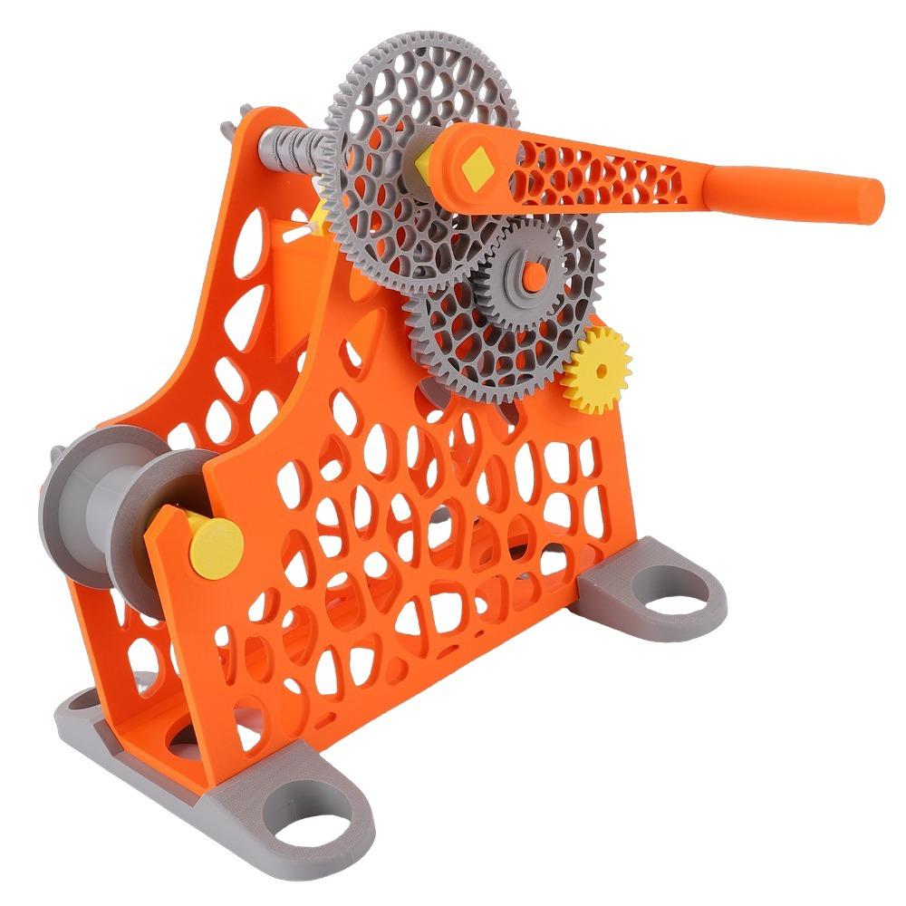 Hand Cranked Filament Rewinder Detachable Design Spool Rewinder Filament Management