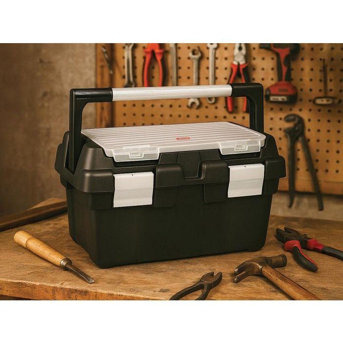 Tayg - Coffre à Outils - 400 X 225 X 190 Mm - Avec Plateau Amovible