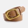Sophisticated Pu Leather Womens Belt With Minimalist Design For Business Attire