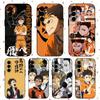 Чехол для телефона Haikyu Аниме Нисиноя Юу Для Samsung Galaxy S25 S24 S23 S22 S21 S20 Plus Ultra Note20 Мягкий Черный