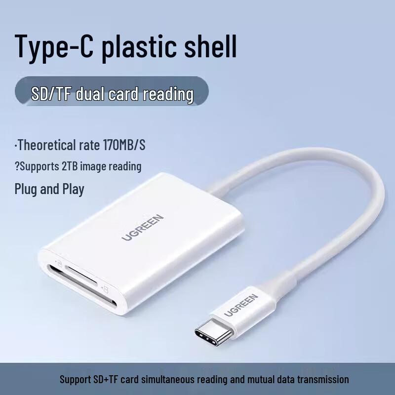 Ugreen 4-in-1 USB 3.0 & Type-C Card Reader