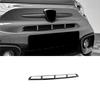 For Abarth 595 2017-2024 Real Carbon Fiber Front Center Grille Trim Sticker Car Decoration