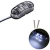 12V Светодиодный габаритный фонарь для грузовика, Погружная лампа, Без ошибок HID, Боковой клиновидный фонарь для автомобиля, Стайлинг автомобиля