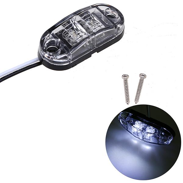 12V Светодиодный габаритный фонарь для грузовика, Погружная лампа, Без ошибок HID, Боковой клиновидный фонарь для автомобиля, Стайлинг автомобиля