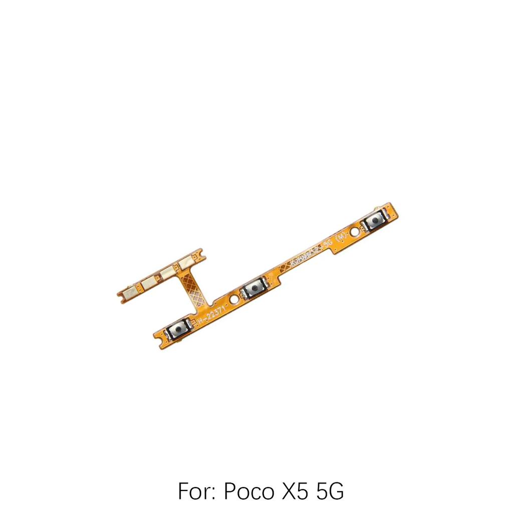 For Xiaomi Poco M2Pro M3 M3Pro M4 M4Pro M5S X2 X3 X4 X4Pro X5 X5Pro Power Button volume Flex Cable OnOff
