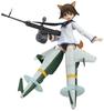 Figma Strike Witches the Movie Yoshika Miyafuji Shinden окрашенная подвижная фигурка ver. Немасштабируемый АБС и ПВХ