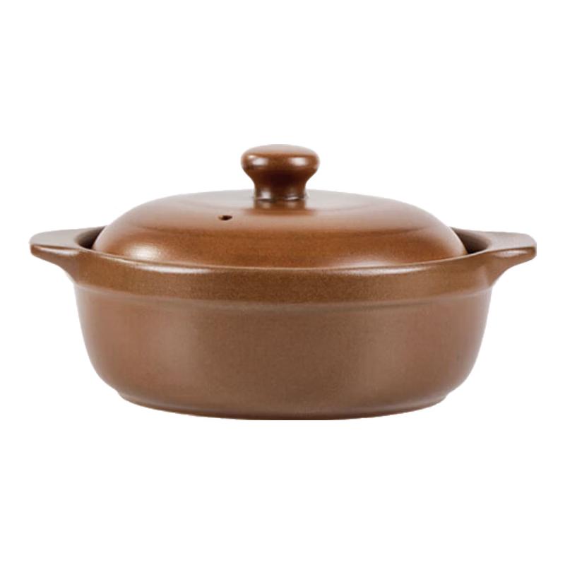 Unglazed Earthenware Stew & Soup Pot