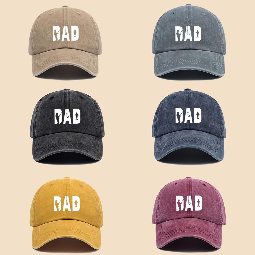 Printed Baseball Cap Adjustable Dad Hat