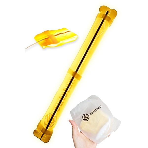 Выдающийся [yodobashi Camera X Makuake] Mk0004 [светодиодный фонарь с воздушной трубкой, тип теплого цвета, размер L, Ea 04]