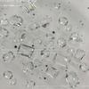 5Pcs Pointed Bottom Nail Rhinestones Gems 3D Mixed Shapes Clear Crystals Diamonds for Nail Phone Case Frame Crafts DIY