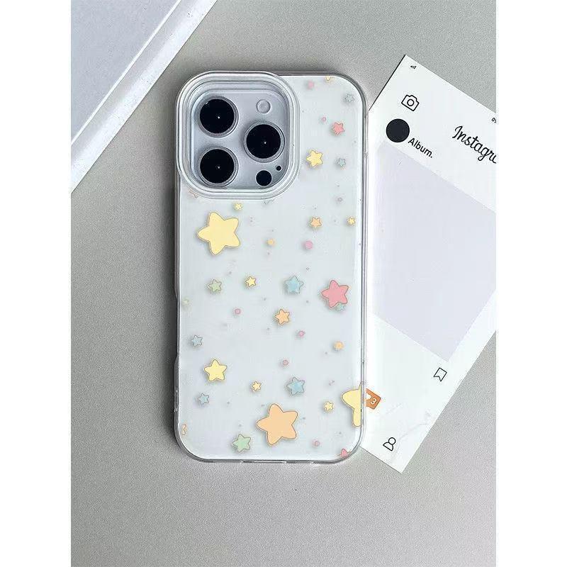 Чехол "Звездное небо" на весь экран для iPhone 12-17, Ударопрочный, Стильный дизайн