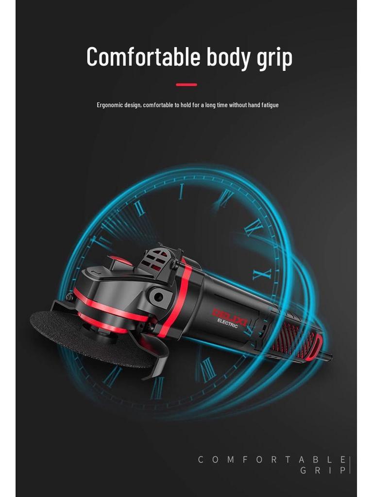 Многофункциональная угловая шлифмашина и полировальная машина высокой мощности для домашнего использования