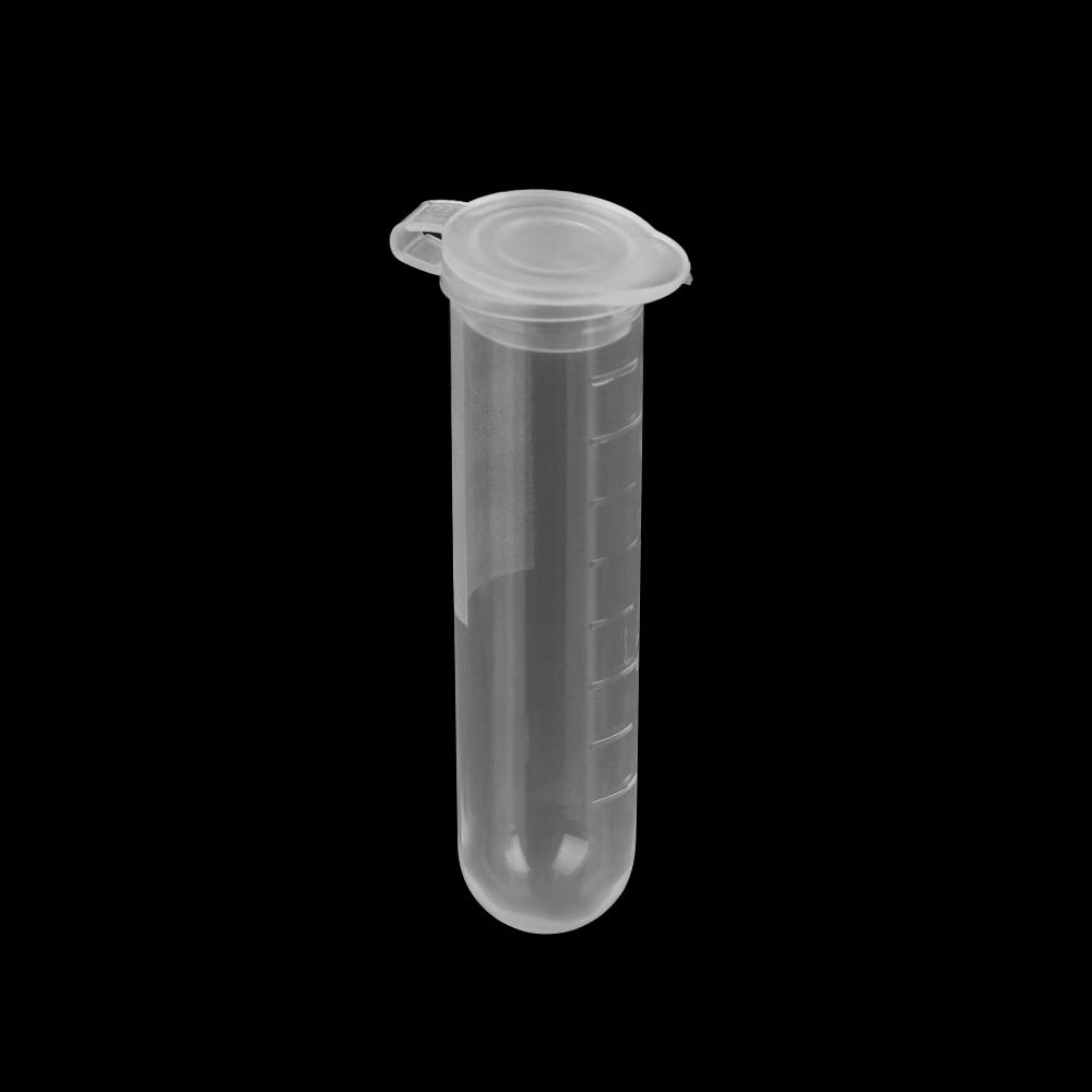 20PCS 5ml Storage Lid Sample Scale Plastic Round Bottle Centrifuge Tube Small Vial