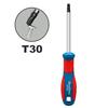 Torx Screwdriver Set T8 T10 T15 T20 T25 T27 T30 T40 CR-V Chrome Vanadium Magnetic Tip Anti Rust TPR Handle High Torque Star Tool 4