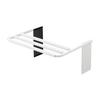 Yamazaki Magnetic Extendable Bath Towel Hanger for Washing Machine, White, Approx. W43 X D32 X H18cm, Plate, Towel Rack, Shelf, 4875