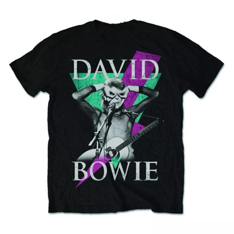 David Bowie Graphic Vintage Unisexs TShirt Unisexs Womens Cotton Y2k Fashion Popular Tee High Quality 2026 Summer T Shirt