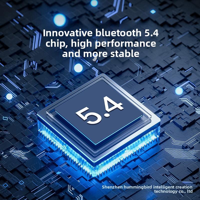 QUEED OWS Беспроводные Bluetooth-наушники с оголовьем: Сверхдолгое время работы от аккумулятора, внутриканальные открытые спортивные наушники с шумоподавлением
