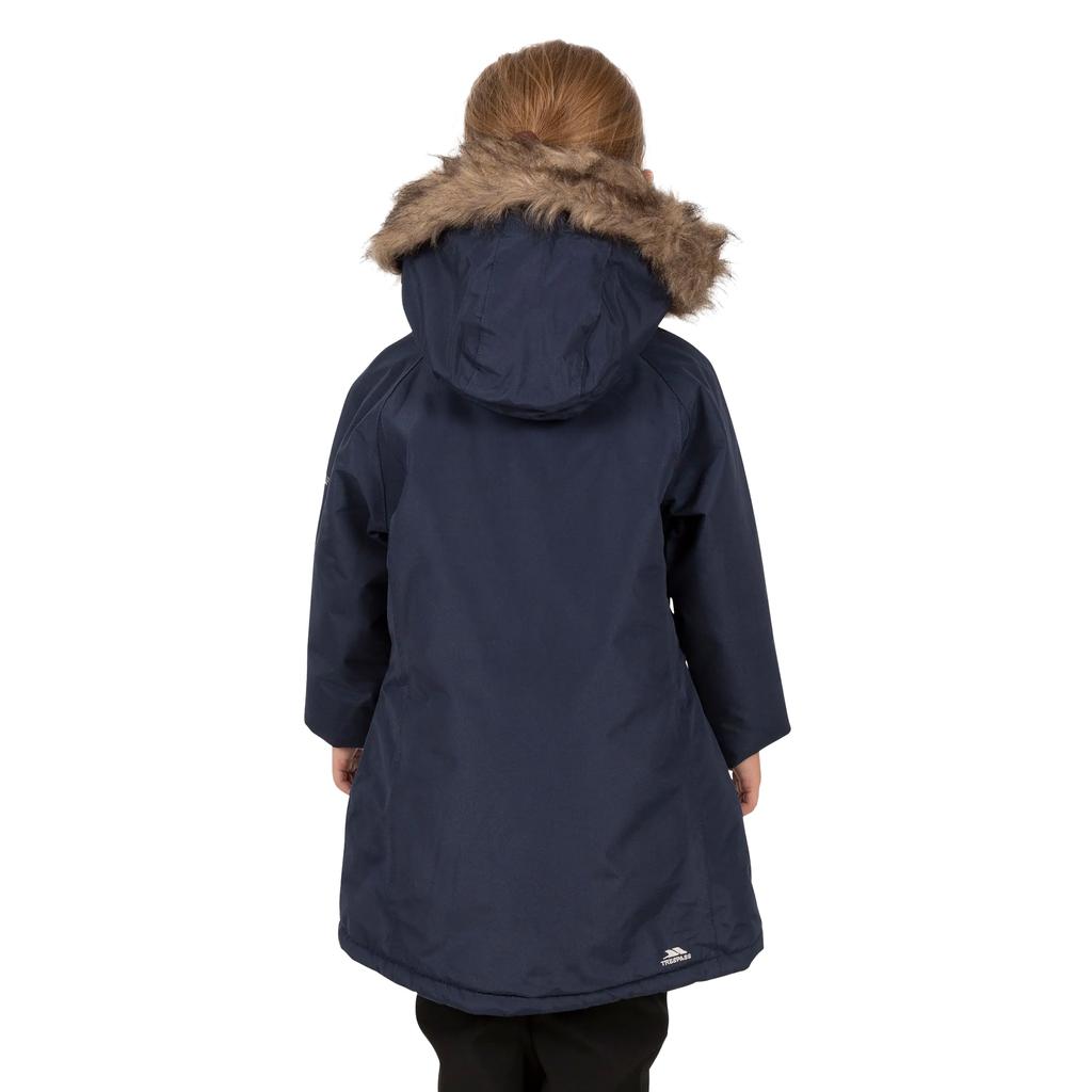 Childrens Girls Fame Waterproof Parka Jacket