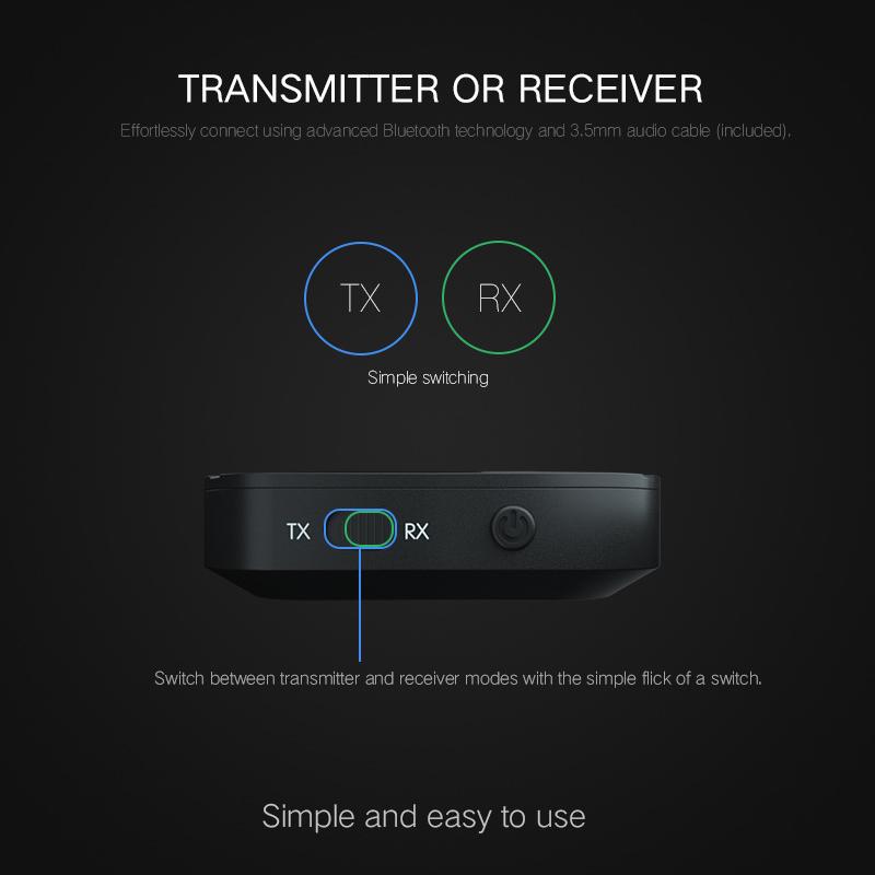Адаптер Аудио Адаптер Простота настройки Элегантный аудио динамик Bluetooth Передатчик Высокая производительность Универсальная совместимость Карман