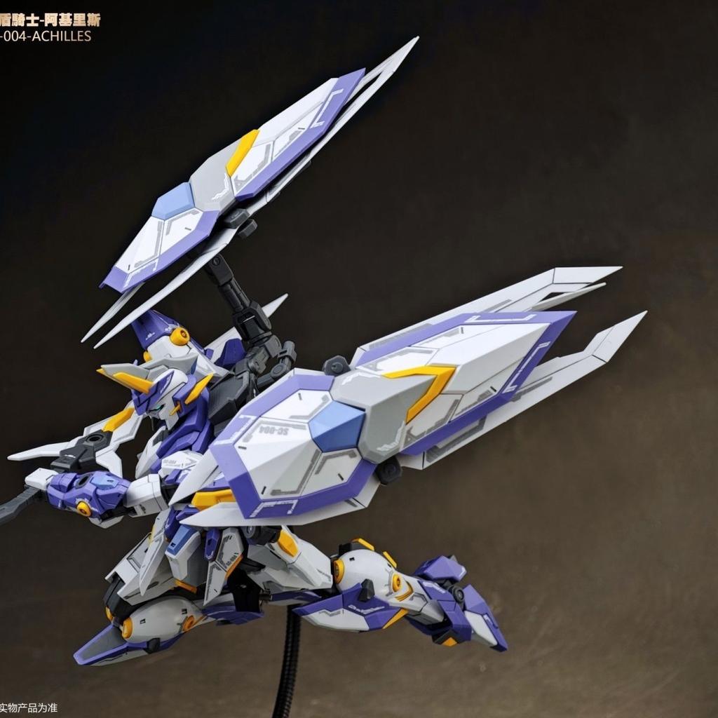 В наличии 1/144 Snaa Sc-004 Рыцарь Эгиды Ахиллес Экшн-фигурка ПВХ Подвижный Сборная модель для сборки Коллекция для комнаты Статуэтка День рождения
