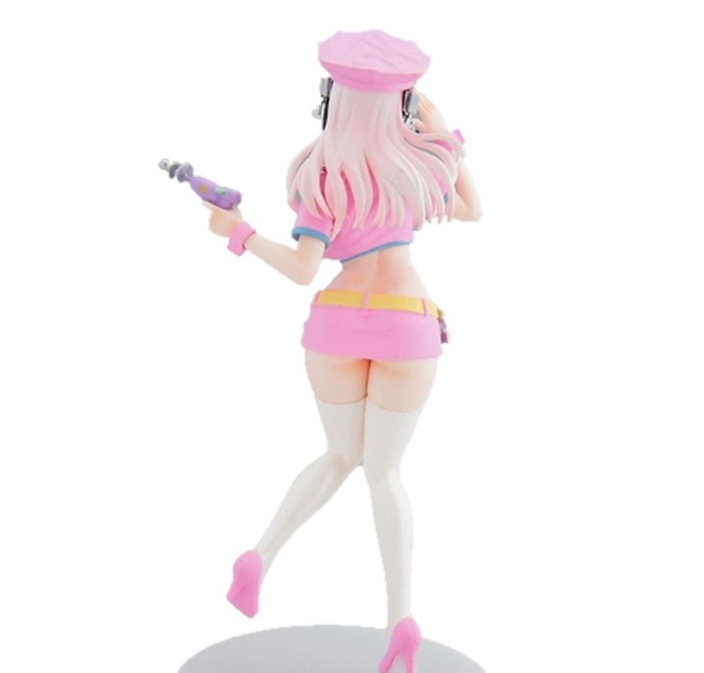 Фигурка Super Sonico Версия Космической Полиции. (Призовая вещь)