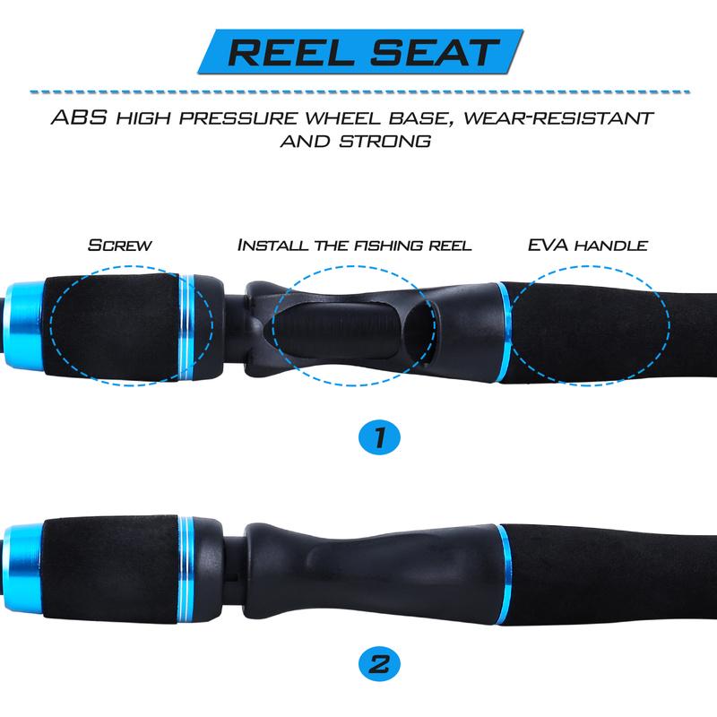 Children's Fishing Rod Metal 1.6m Outdoor Travel Lightweight Portable Fishing Tackle Accessories