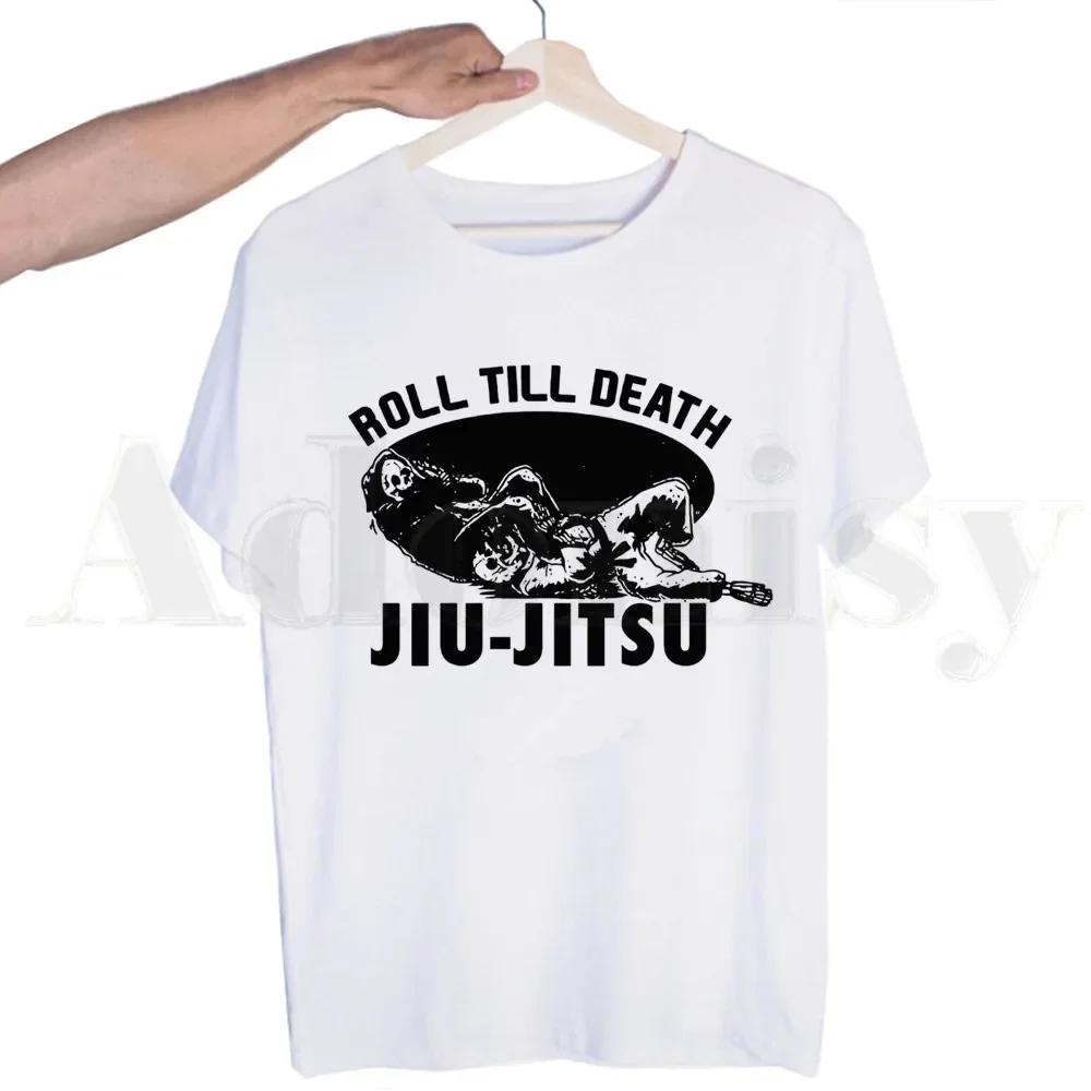 Бразильское Джиу-Джитсу Bjj Джиу-Джитсу Футболки Унисекс Модные Летние Футболки Футболка Топ Футболки Уличная Одежда Харадзюку Смешная Футболка