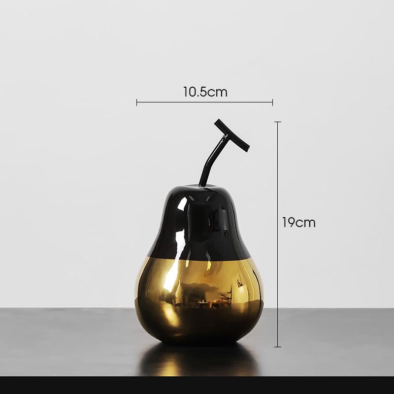 Nordic Fruit Ceramic Decoration Modern Simple Office Home Soft Decoration Model Room Bedroom Creative