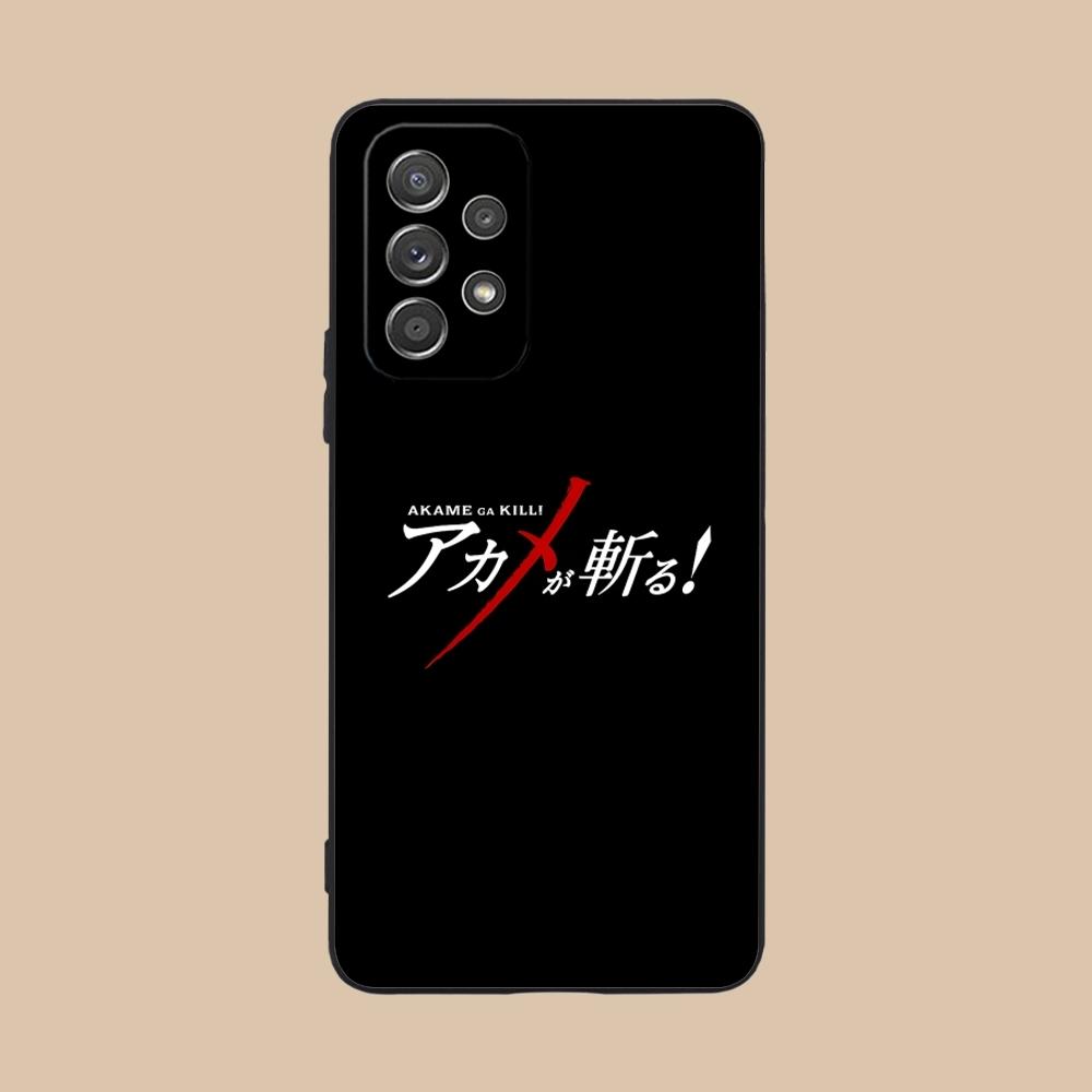 Akame ga Kill Милый Чехол для Мобильного Телефона Samsung Galaxy A91 73 71 70 54 53 52 34 24 23 21 S 5G Черный Мягкий Чехол-Оболочка