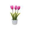 Имитация тюльпана Искусственные цветы тюльпана Искусственные растения Цветок тюльпана Бонсай Горшечные растения Главная