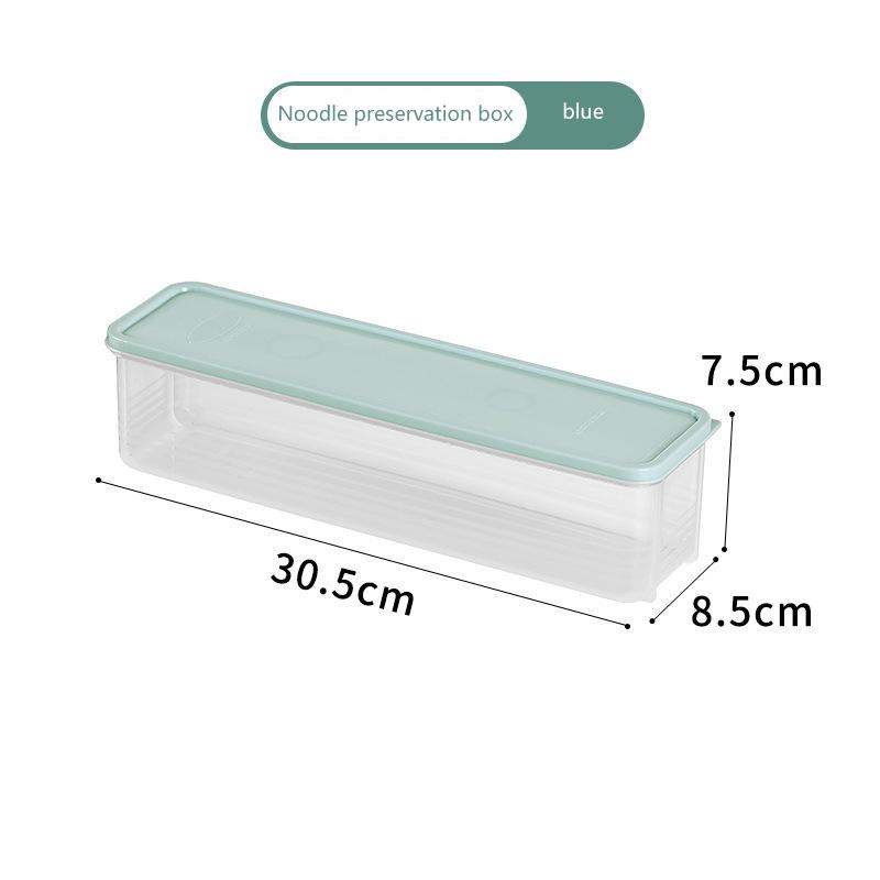 Pasta Noodles Storage Case Food Dampproof Seal With Lid Food Grade Materials Kitchen Supplies Refrigerator Fresh-Keeping Box