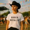 Футболка Rodeo Royalty Женская Унисекс Фестиваль Музыка Женский Маскарадный костюм Кантри