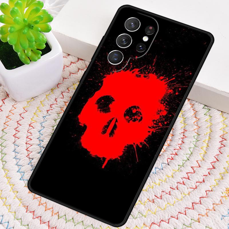 ХЭЛЛОУИН КРОВАВЫЕ ПОТЕКИ Силиконовый Чехол Для Телефона Для Samsung Galaxy note 10 pro S26 S25 S24 S23 S22 S21 Plus S25Ultra Capa Чехол
