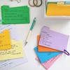 200 листов Индексные карточки для переплета Сделай сам Блокноты для заметок Многофункциональный блокнот на разъемных листах Школа Офис