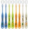Toothbrush for Infants 0-3 Years Soft 8 Pieces Dinosaur 15cm TB4SE-A