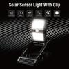 Camping Clamp Lights Solar Motion Sensor Lights Waterproof Outdoor Lights 360° Adjustable Lights Portable Safety Lights