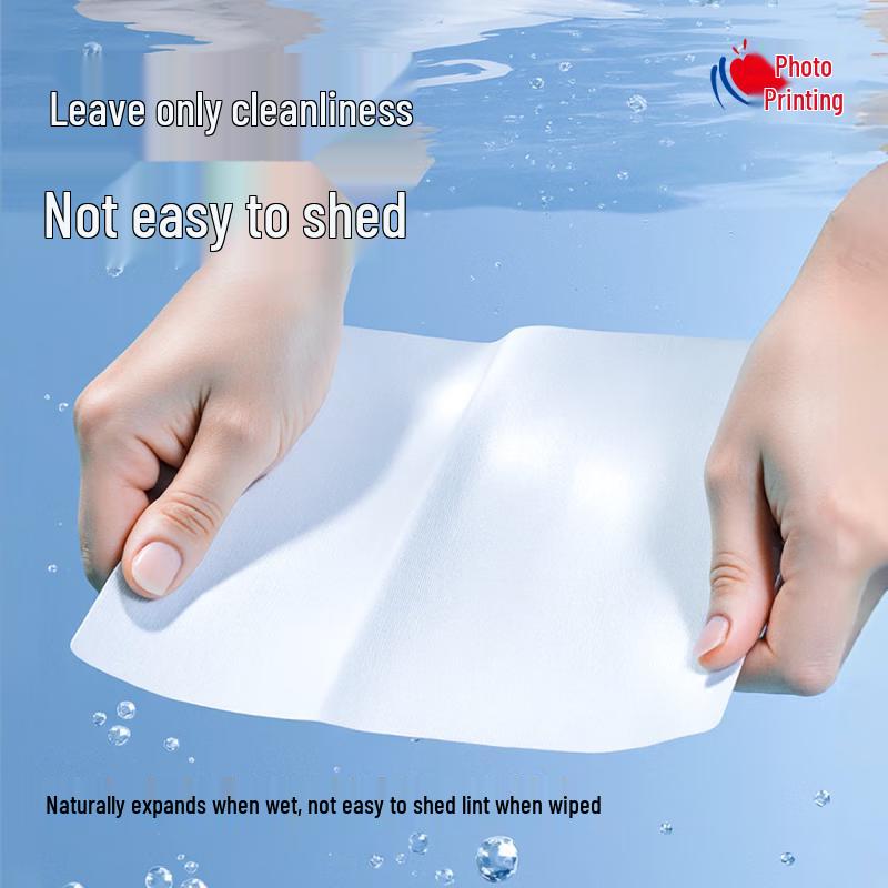 Heart Seal Disposable Facial Cleansing Towel