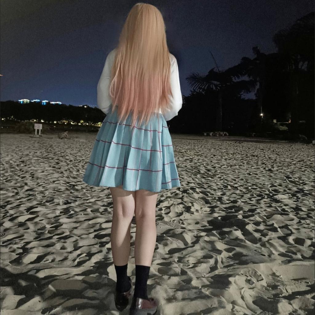 Косплей Китагава Марин Аниме Мой Маленький Шкафчик Kitagawa Marin Костюм для Косплея Платье Школьная Форма Парик Костюм Большой Размер Женский