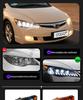 Светодиодные Проекторные Фары с Динамическими Поворотниками для 06-15 Honda Civic Si FD2