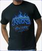 Мужская футболка Knicks Graffiti от S до 3XL Черная
