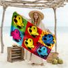 Rainbow Snoopy soft beach towel Portable Comfortable for Surfing, Swimming Vibrant Pattern Travel essential, portable for business trip & gym