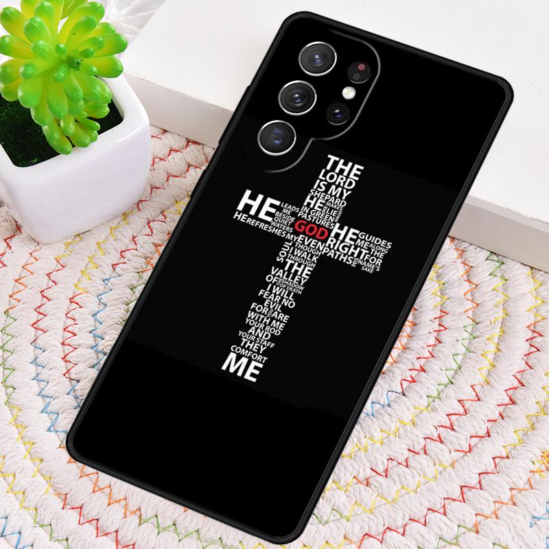 Силиконовый чехол для телефона с принтом Иисуса Для Samsung Galaxy note 10 pro S26 S25 S24 S23 S22 S21 Plus S25Ultra Capa Cover