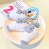 String Jinnew Cartoon Cat Fish Plush Keychain Pendant For Backpack Decor
