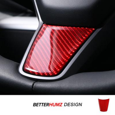 Для Tesla Model 3 2019-2026 Model Y Накладка-патч из углеродного волокна на рулевое колесо Наклейка против царапин Аксессуары для тюнинга интерьера автомобиля