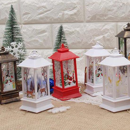 Рождественский Санта-Снеговик светодиодная лампа Лось свет ночной рабочий стол Рождественская елка висячий декор